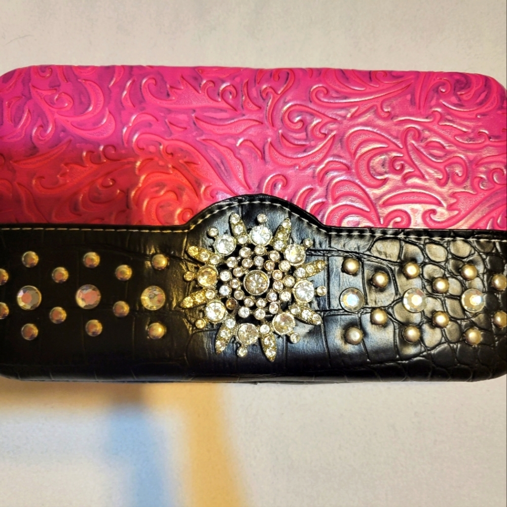 Pink & Black Wallet